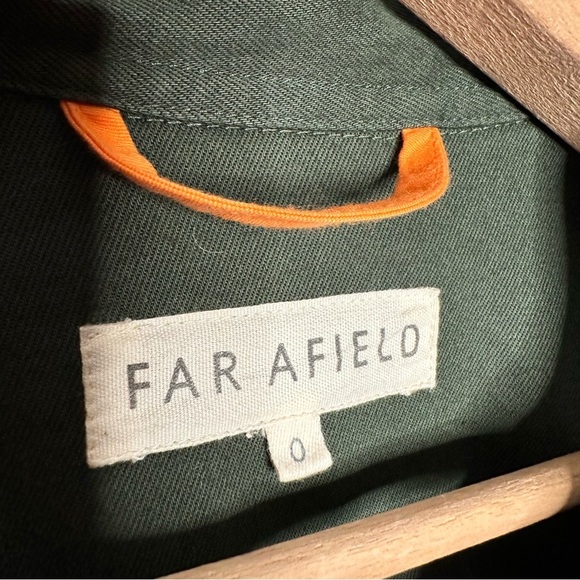 Far Afield | Men’s Green Button Down Jacket Size XS - Picture 5 of 7